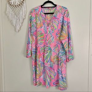 Lilly Pulitzer Sarasota Pintuck Tunic Dress